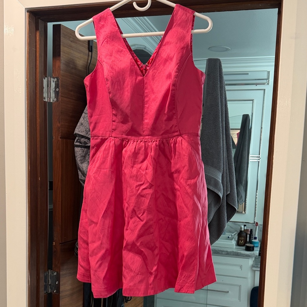 Vineyard Vines Pink Midi Dress